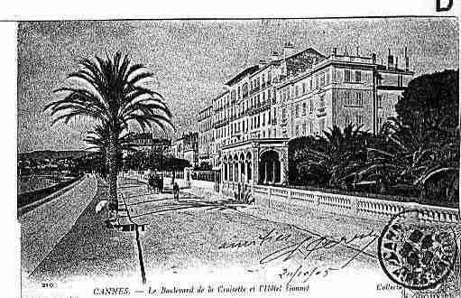 Ville de CANNES Carte postale ancienne