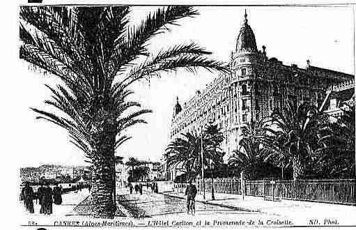 Ville de CANNES Carte postale ancienne