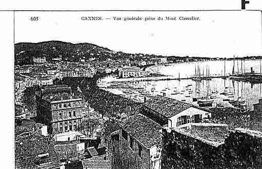 Ville de CANNES Carte postale ancienne