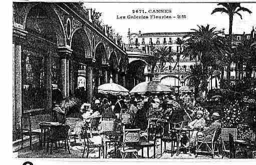 Ville de CANNES Carte postale ancienne