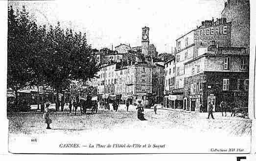 Ville de CANNES Carte postale ancienne