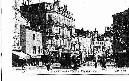 Ville de CANNES Carte postale ancienne