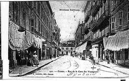 Ville de CANNES Carte postale ancienne