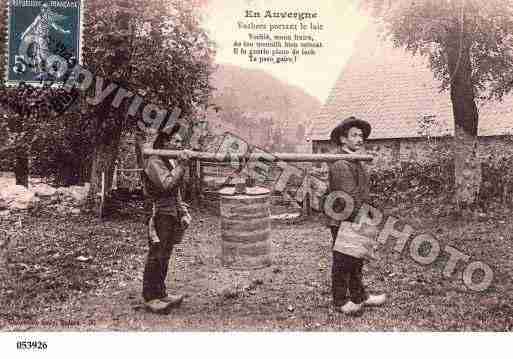 Ville de CANTAL Carte postale ancienne