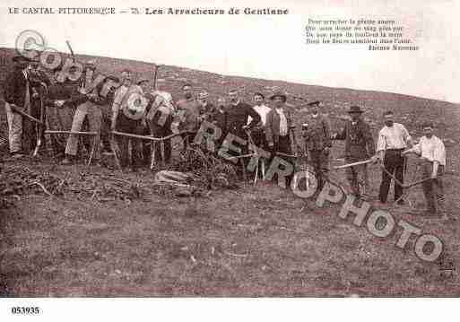 Ville de CANTAL Carte postale ancienne