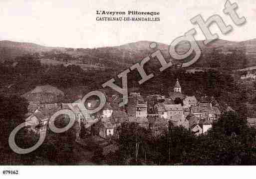 Ville de CASTELNAU Carte postale ancienne