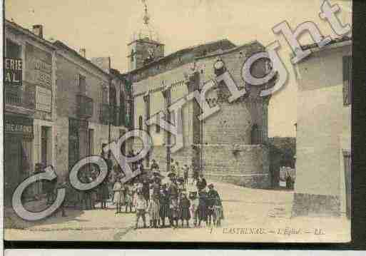 Ville de CASTELNAUD\'AUDE Carte postale ancienne