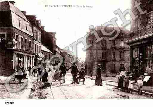 Ville de CAUMONTL\\\'EVENTE Carte postale ancienne