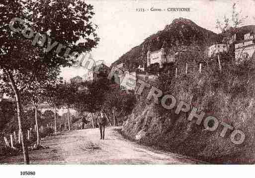 Ville de CERVIONE Carte postale ancienne