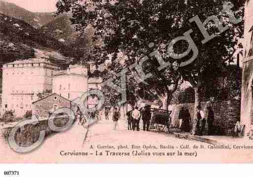 Ville de CERVIONE Carte postale ancienne