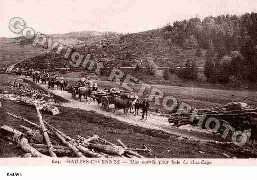 Ville de CEVENNES Carte postale ancienne