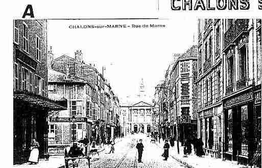 Ville de CHALONSSURMARNE Carte postale ancienne