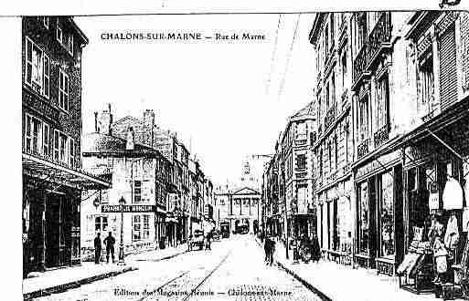 Ville de CHALONSSURMARNE Carte postale ancienne