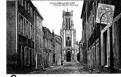 Ville de CHALONSSURMARNE Carte postale ancienne