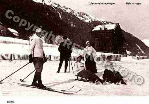 Ville de CHAMONIXMONTBLANC Carte postale ancienne