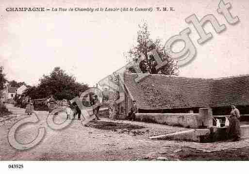 Ville de CHAMPAGNESUROISE Carte postale ancienne