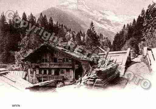 Ville de CHAMPERY Carte postale ancienne