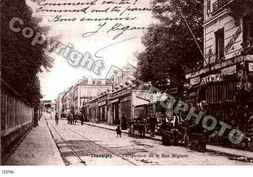 Ville de CHAMPIGNYSURMARNE Carte postale ancienne