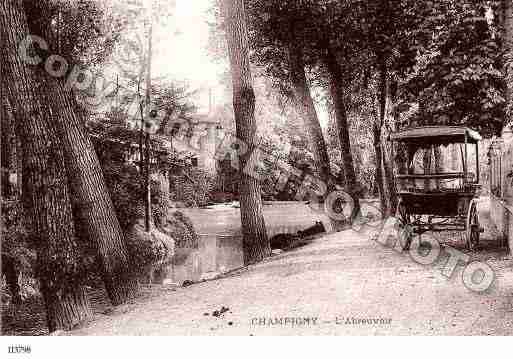 Ville de CHAMPIGNYSURMARNE Carte postale ancienne