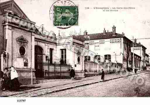 Ville de CHAMPIGNYSURMARNE Carte postale ancienne