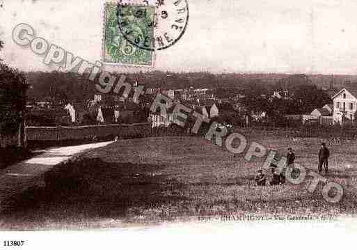 Ville de CHAMPIGNYSURMARNE Carte postale ancienne