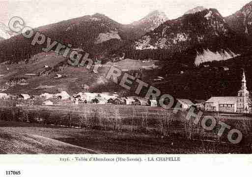 Ville de CHAPELLED\\\'ABONDANCE(LA) Carte postale ancienne