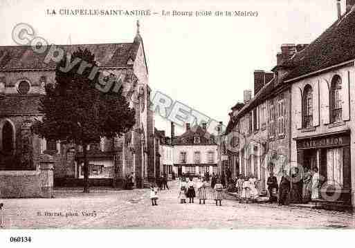 Ville de CHAPELLESAINTANDRE(LA) Carte postale ancienne