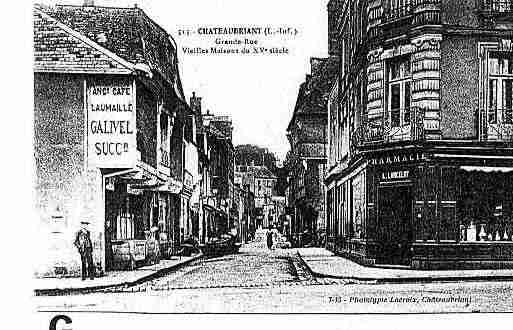 Ville de CHATEAUBRIANT Carte postale ancienne