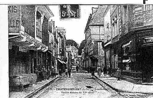 Ville de CHATEAUBRIANT Carte postale ancienne