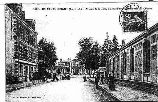 Ville de CHATEAUBRIANT Carte postale ancienne