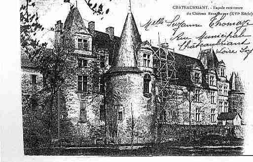 Ville de CHATEAUBRIANT Carte postale ancienne