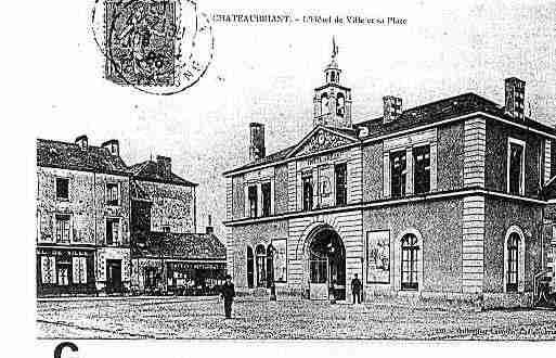 Ville de CHATEAUBRIANT Carte postale ancienne