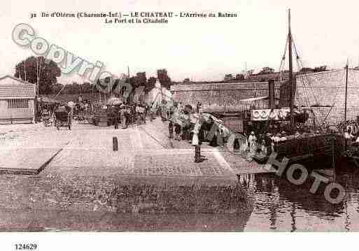 Ville de CHATEAUD\\\'OLERON(LE) Carte postale ancienne