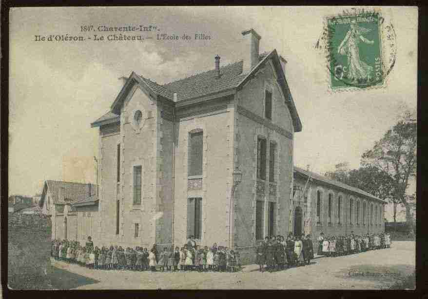 Ville de CHATEAUD\\\'OLERON(LE) Carte postale ancienne