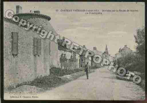 Ville de CHATEAUTHEBAUD Carte postale ancienne