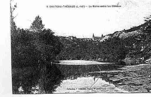 Ville de CHATEAUTHEBAUD Carte postale ancienne