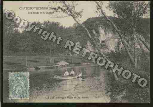 Ville de CHATEAUTHEBAUD Carte postale ancienne