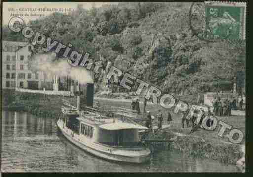 Ville de CHATEAUTHEBAUD Carte postale ancienne