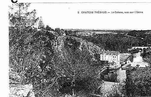 Ville de CHATEAUTHEBAUD Carte postale ancienne