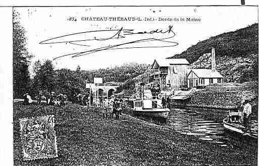 Ville de CHATEAUTHEBAUD Carte postale ancienne