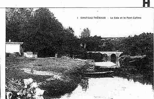 Ville de CHATEAUTHEBAUD Carte postale ancienne