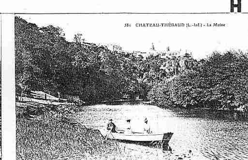 Ville de CHATEAUTHEBAUD Carte postale ancienne