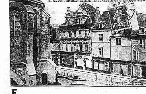 Ville de CHATILLONSURSEINE Carte postale ancienne