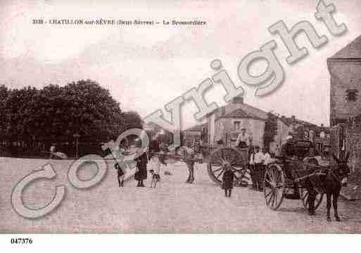 Ville de CHATILLONSURSEVRE Carte postale ancienne