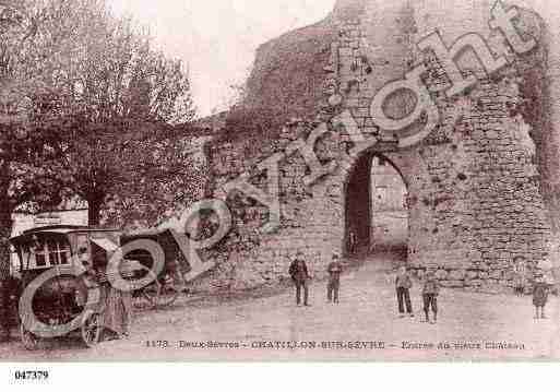 Ville de CHATILLONSURSEVRE Carte postale ancienne