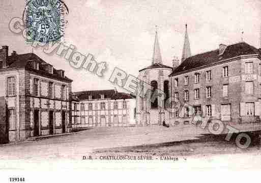 Ville de CHATILLONSURSEVRE Carte postale ancienne