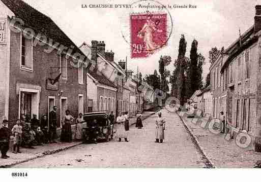 Ville de CHAUSSEED\'IVRY(LA) Carte postale ancienne