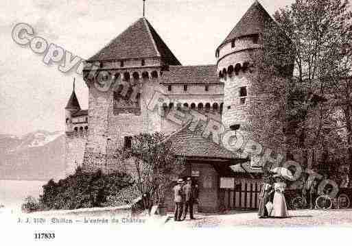 Ville de CHILLON Carte postale ancienne