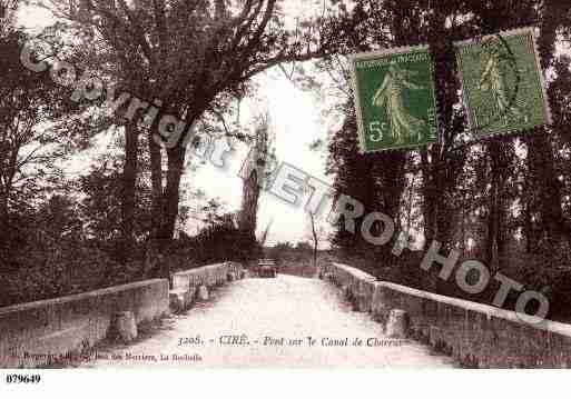 Ville de CIRED\'AUNIS Carte postale ancienne