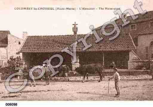 Ville de COLOMBEYLESCHOISEUL Carte postale ancienne